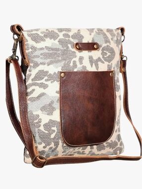 Myra Boho Voyager Rug Designed Crossbody Shoulder Bag 11x11